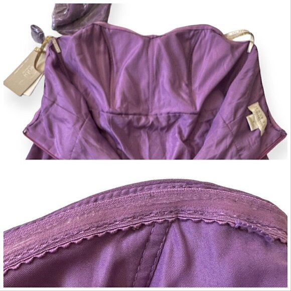 Jenny Yoo Aidan Convertible dress in wisteria luxe chiffon, Size 8, NWT - Picture 13 of 14